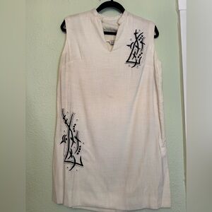 Title:
Vintage 1950s Dan Morton Dress Ivory Cream Classic Mid-Century